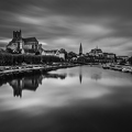 Auxerre vue depuis le pont paul bert