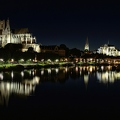 Auxerre By Night depuis le pont Paul Bert